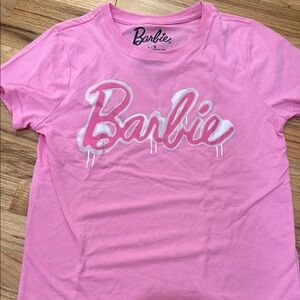 Barbie Pink Short Sleeve Tee Classic Crew Neck NWOT
